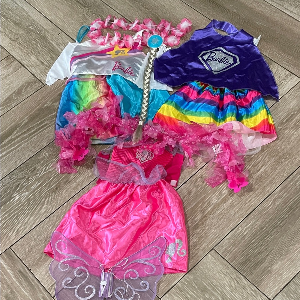 Barbie Pink and Purple Dress Up Costume Set (D)